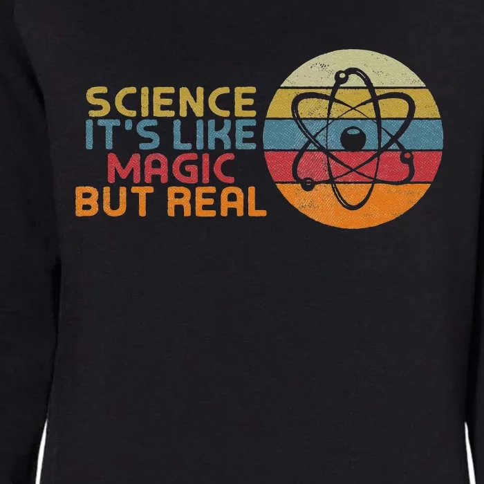 Periodic Table Student Science Its Like Magic But Real Womens California Wash Sweatshirt