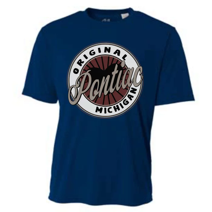 Pontiac Travel Souvenir To Michigan Cooling Performance Crew T-Shirt