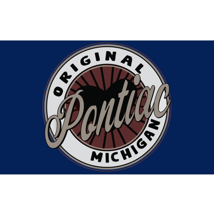 Pontiac Travel Souvenir To Michigan Bumper Sticker