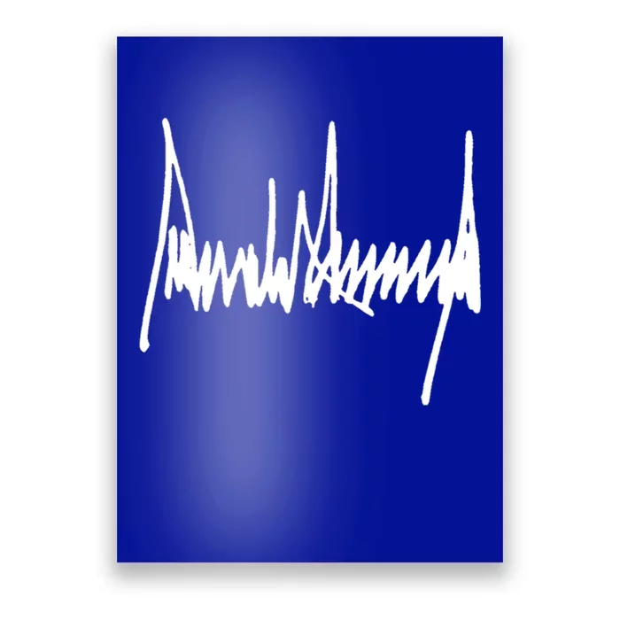 President Trump Signature Gift Poster