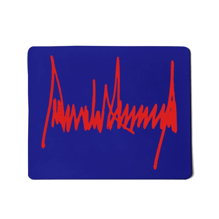 President Trump Signature Great Gift Mousepad