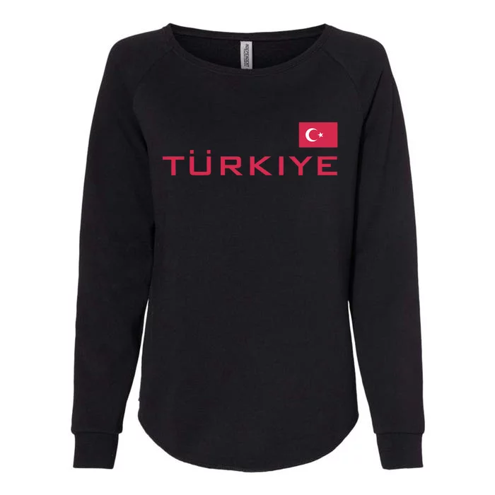 Proud Turkish Shooting Team Sport Turkiye Shooting Womens California Wash Sweatshirt