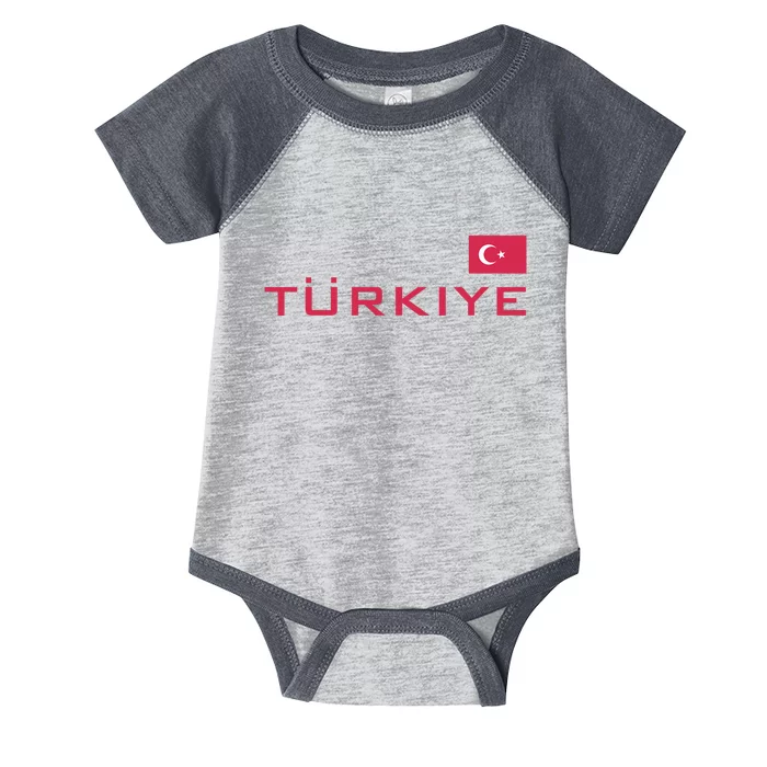 Proud Turkish Shooting Team Sport Turkiye Shooting Infant Baby Jersey Bodysuit