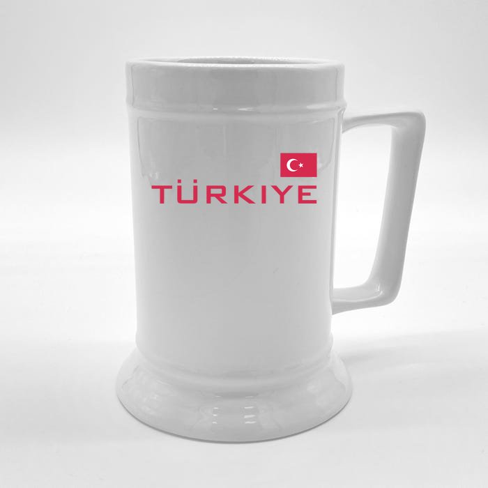 Proud Turkish Shooting Team Sport Turkiye Shooting Front & Back Beer Stein