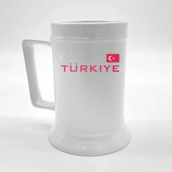 Proud Turkish Shooting Team Sport Turkiye Shooting Front & Back Beer Stein