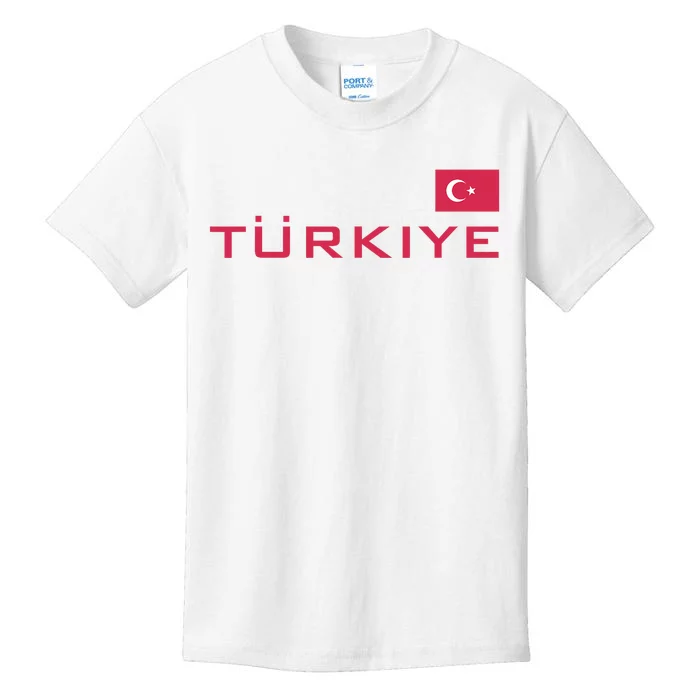 Proud Turkish Shooting Team Sport Turkiye Shooting Kids T-Shirt