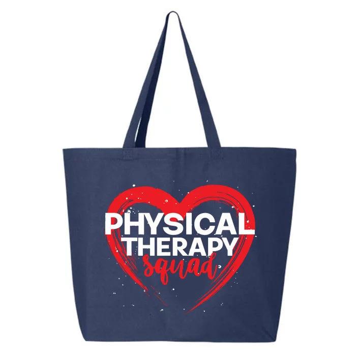 Physical Therapy Squad PTA Therapist Heart Physical Therapy 25L Jumbo Tote