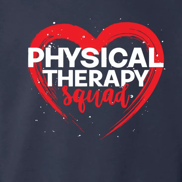 Physical Therapy Squad PTA Therapist Heart Physical Therapy Toddler Hoodie