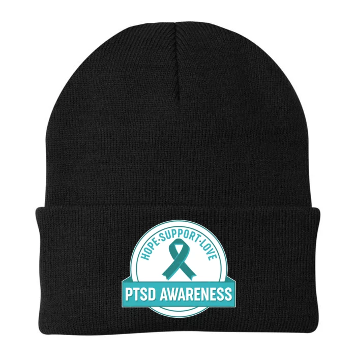 PTSD Awareness Hope Support Love Knit Cap Winter Beanie