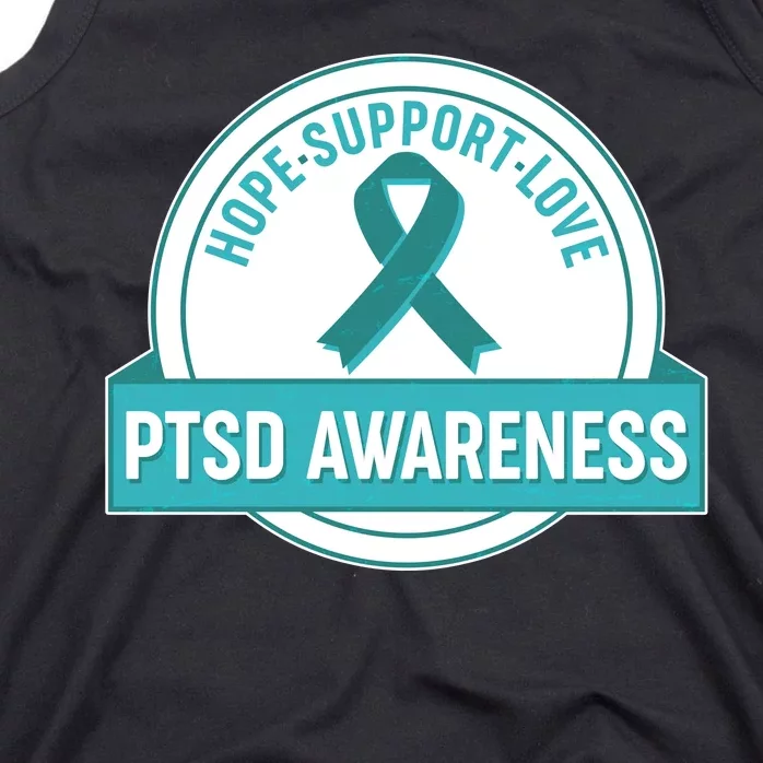 PTSD Awareness Hope Support Love Tank Top