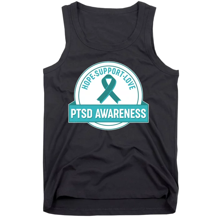 PTSD Awareness Hope Support Love Tank Top