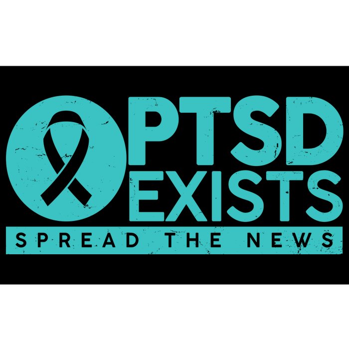 PTSD Exists Spread The News Bumper Sticker