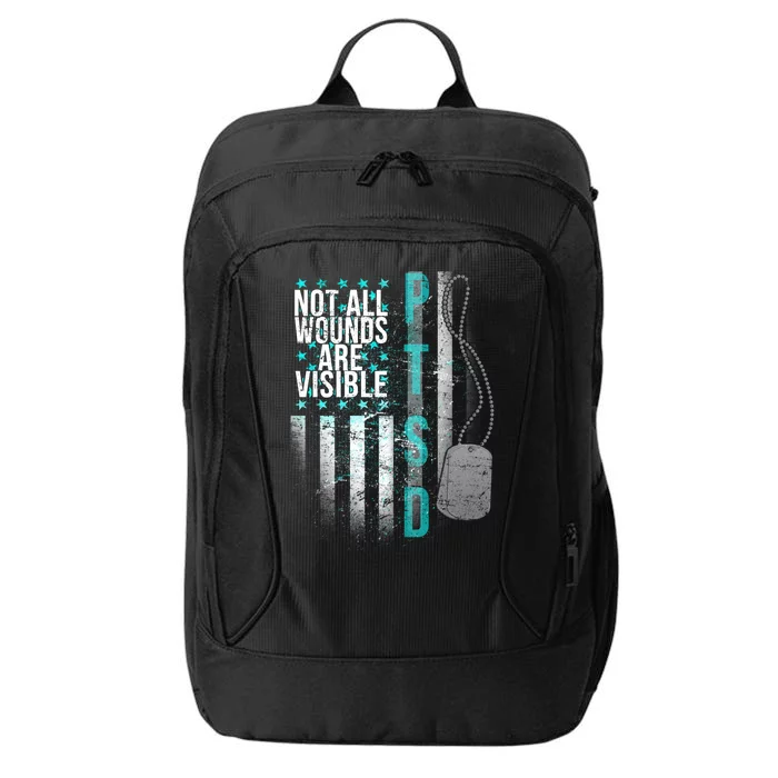 PTSD Veteran Not All Wounds Are Visible City Backpack