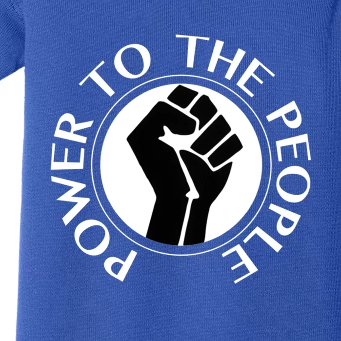 Power To The People Gift Baby Bodysuit