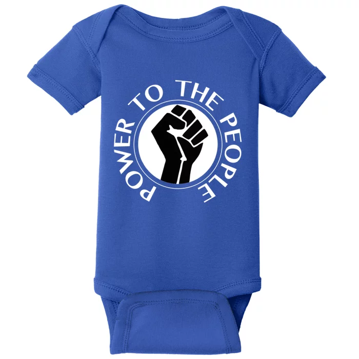 Power To The People Gift Baby Bodysuit