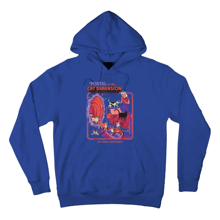 Portal To The Cat Dimension Halloween Hoodie