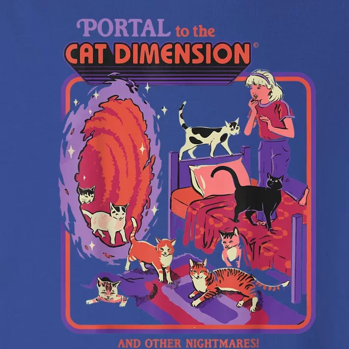 Portal To The Cat Dimension Halloween Toddler Long Sleeve Shirt