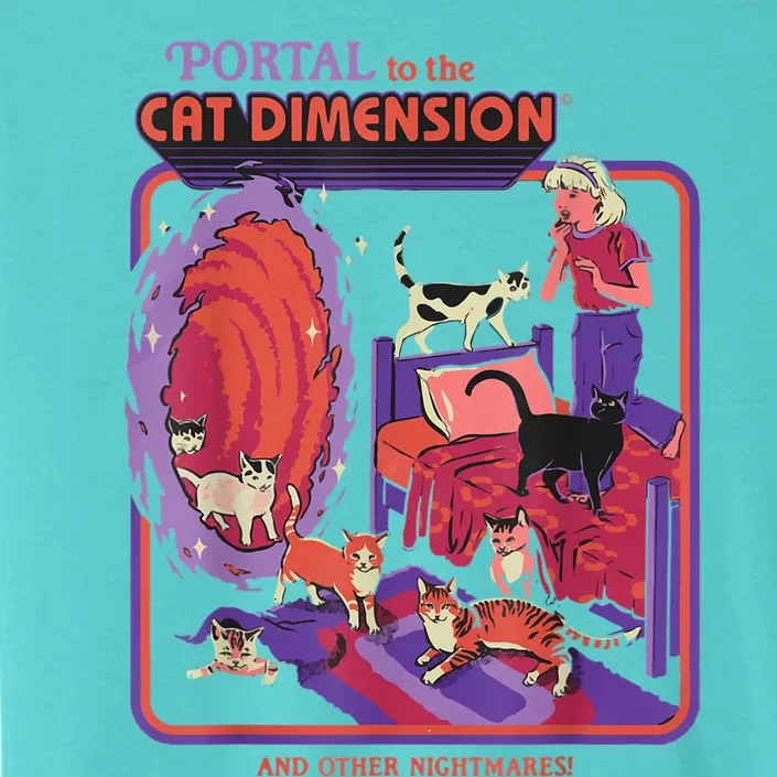 Portal To The Cat Dimension Halloween ChromaSoft Performance T-Shirt