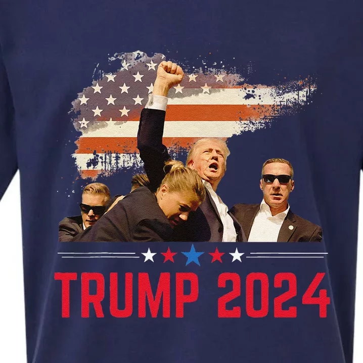 President Trump Trending Political Trump 2024 Election Gift Sueded Cloud Jersey T-Shirt