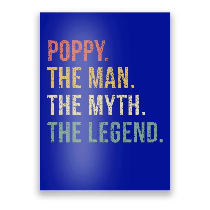 Poppy The The Myth The Legend Gift Poster