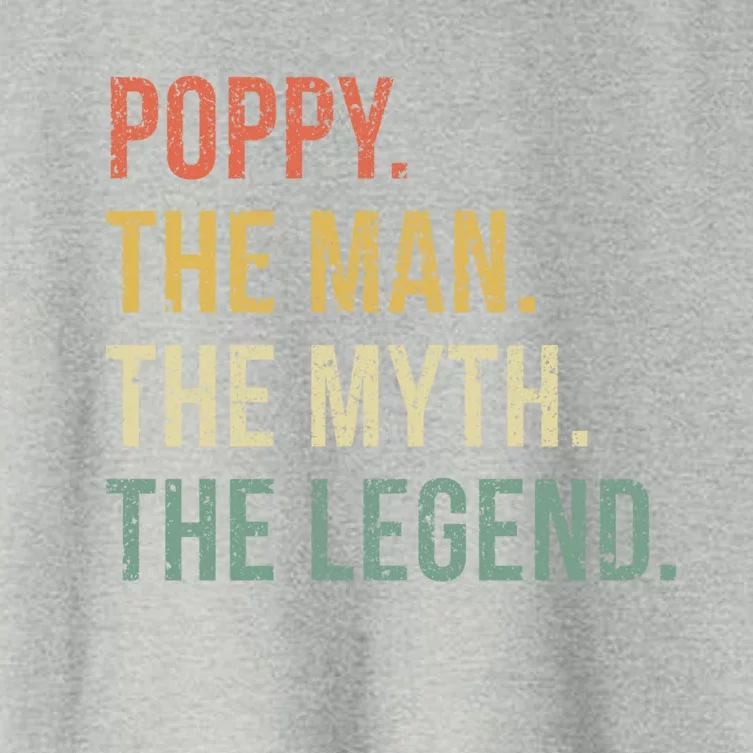 Poppy The The Myth The Legend Gift Women's Crop Top Tee