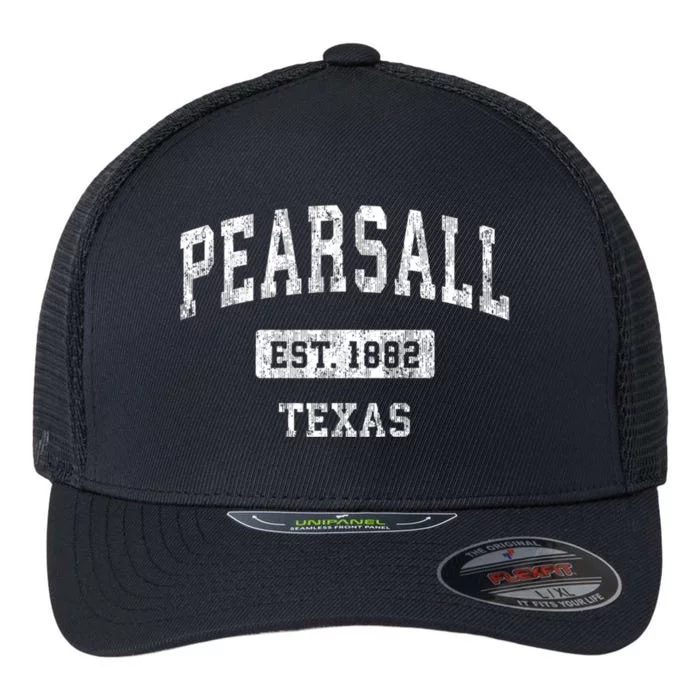 Pearsall Texas Tx Vintage Sports Flexfit Unipanel Trucker Cap