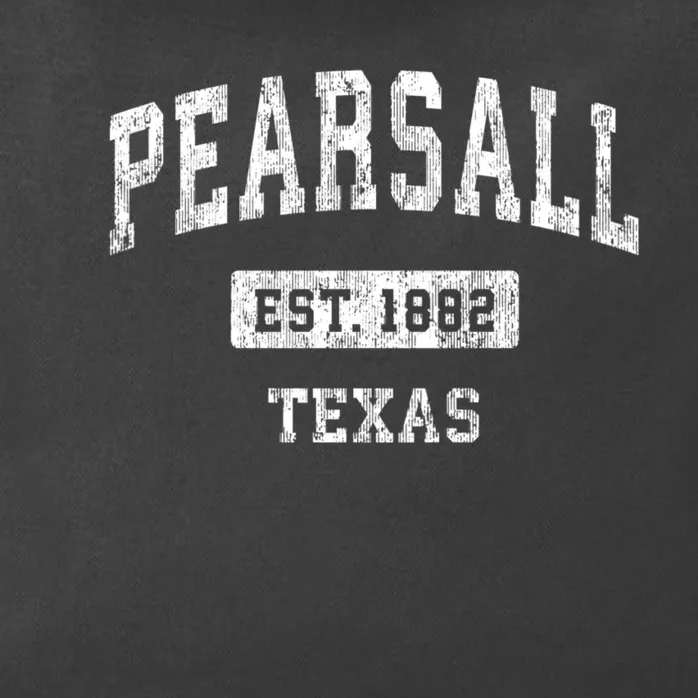 Pearsall Texas Tx Vintage Sports Zip Tote Bag