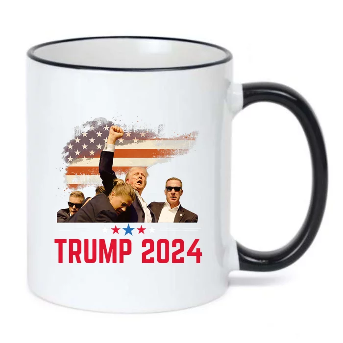 President Trump Trending Political Trump 2024 Election Black Color Changing Mug