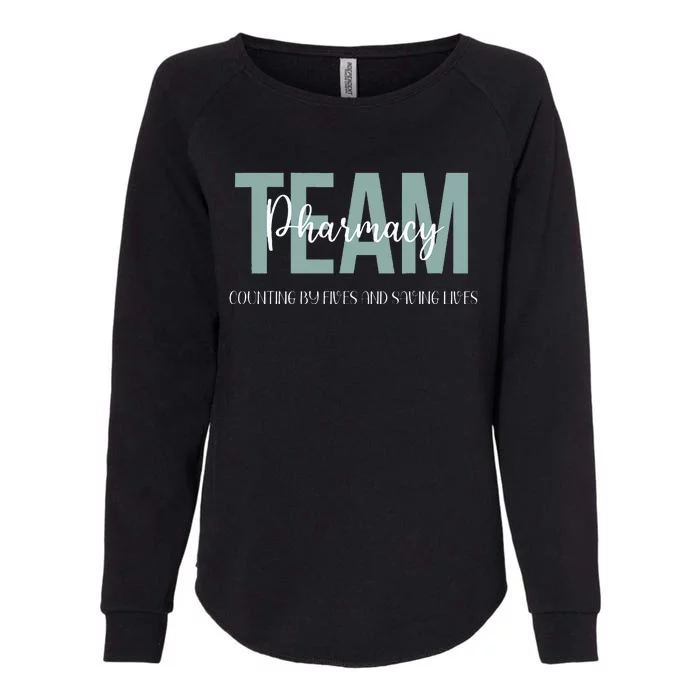 Pharmacy Team Technician Pharmacy Week Appreciation Womens California Wash Sweatshirt