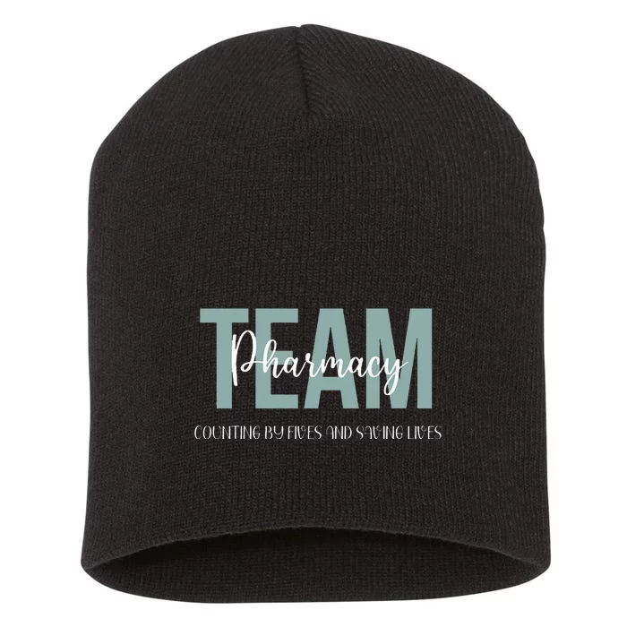 Pharmacy Team Technician Pharmacy Week Appreciation Short Acrylic Beanie