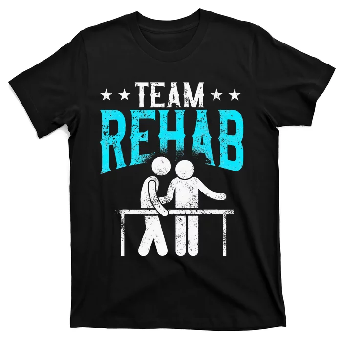 Physical Therapist Therapy Assistant Team Rehab Vintage T-Shirt