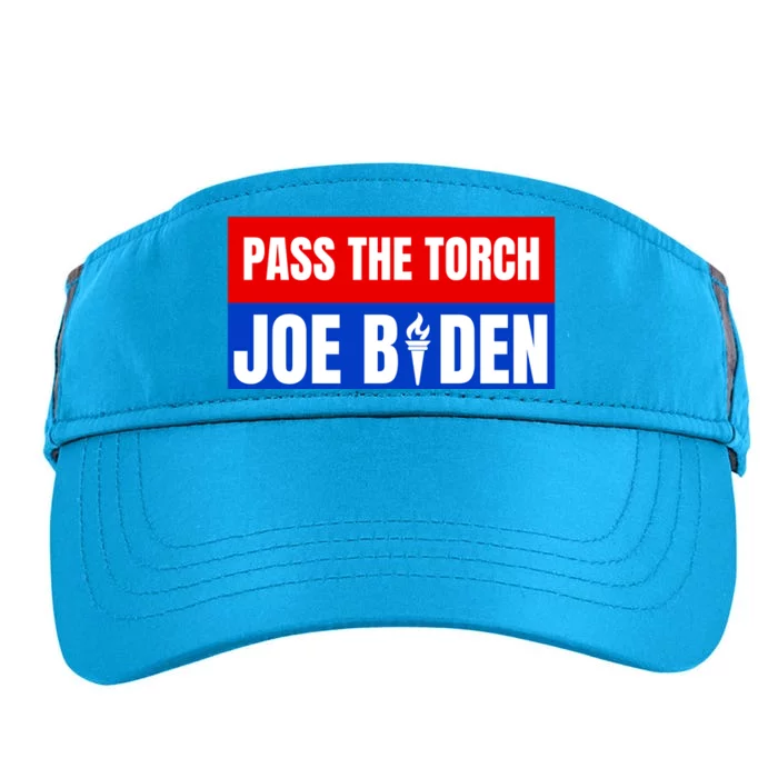 Pass The Torch Joe Biden Funny Saying Adult Drive Performance Visor