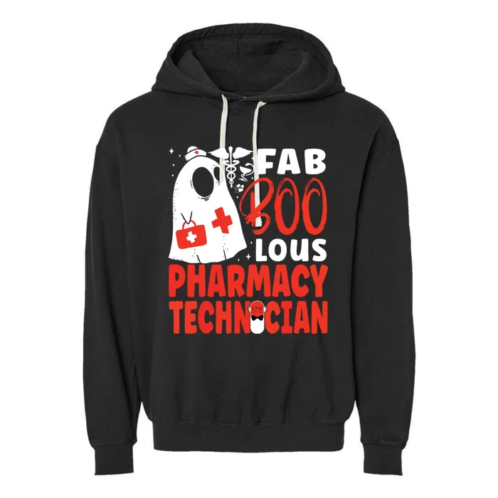 Pharmacy Tech Technician Pharmacist Student Halloween Fab Garment-Dyed Fleece Hoodie