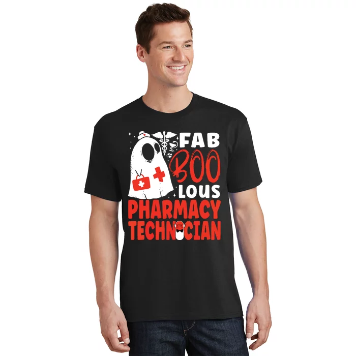 Pharmacy Tech Technician Pharmacist Student Halloween Fab T-Shirt