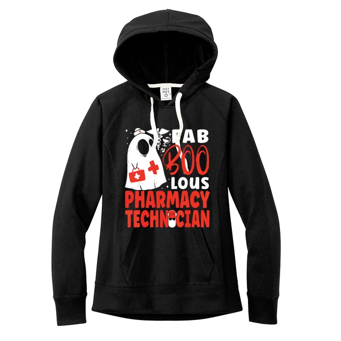 Pharmacy Tech Technician Pharmacist Student Halloween Fab Women's Fleece Hoodie