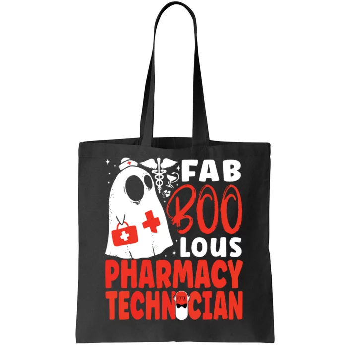 Pharmacy Tech Technician Pharmacist Student Halloween Fab Tote Bag