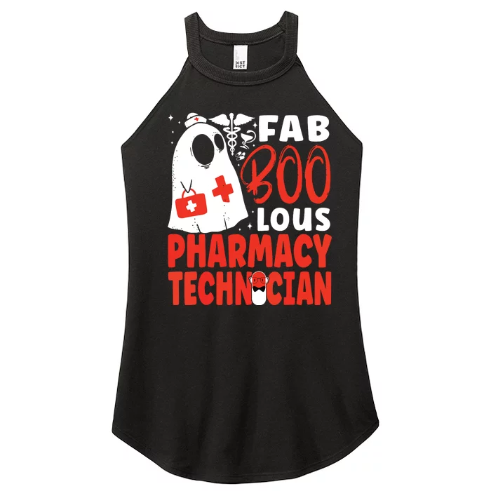 Pharmacy Tech Technician Pharmacist Student Halloween Fab Women’s Perfect Tri Rocker Tank