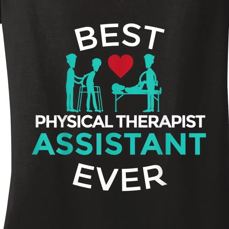 Physical Therapist Therapy Assistant PTA Graduation Women's V-Neck T-Shirt