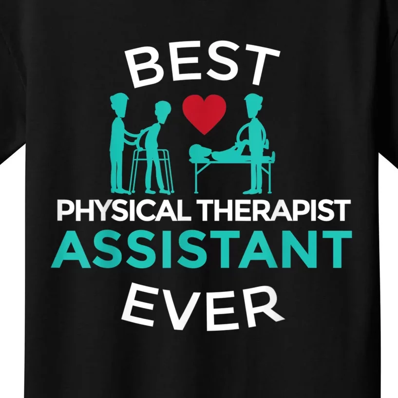 Physical Therapist Therapy Assistant PTA Graduation Kids T-Shirt