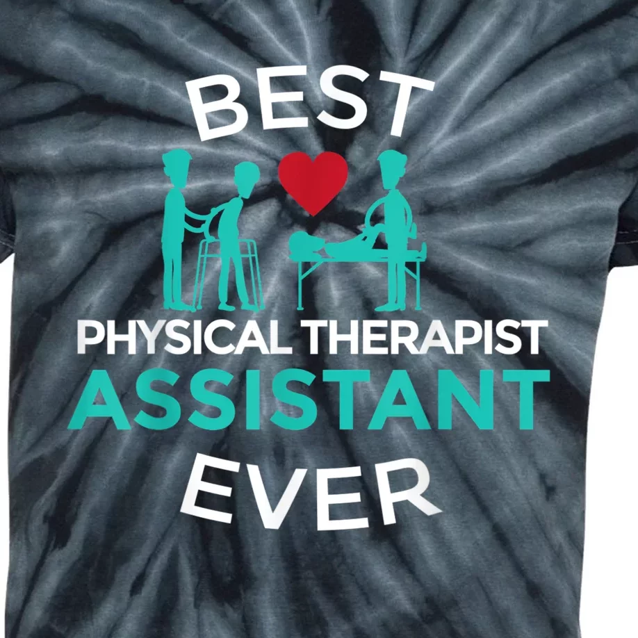 Physical Therapist Therapy Assistant PTA Graduation Kids Tie-Dye T-Shirt