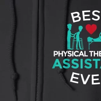 Physical Therapist Therapy Assistant PTA Graduation Full Zip Hoodie