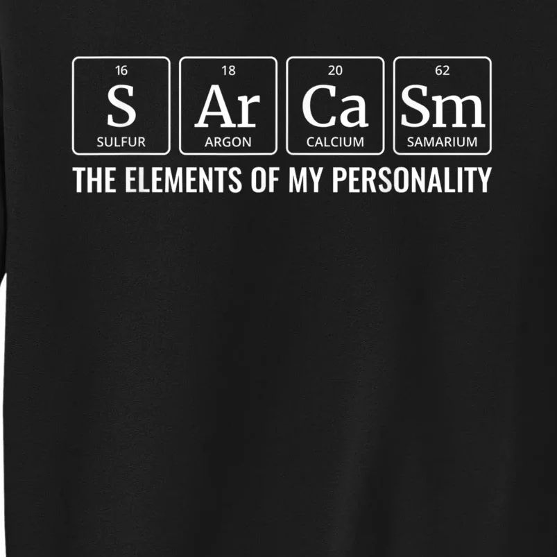 Periodic Table T Chemistry Sarcasm Elements Sweatshirt