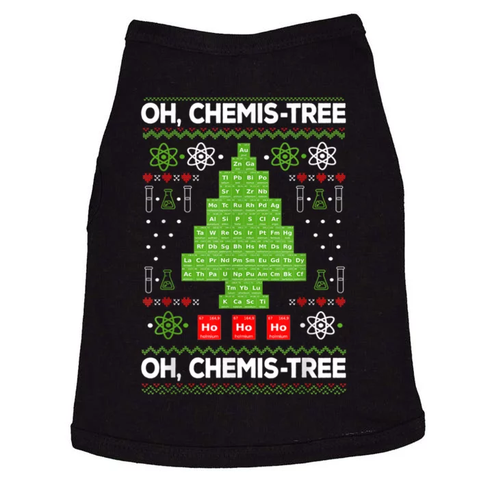 Periodic Table Tree Oh Chemistree Fun Chemistry Teacher Xmas Doggie Tank