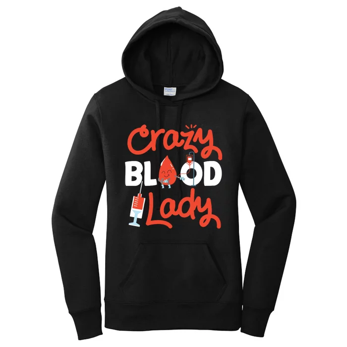 Phlebotomist Tech Technician Blood Women's Pullover Hoodie