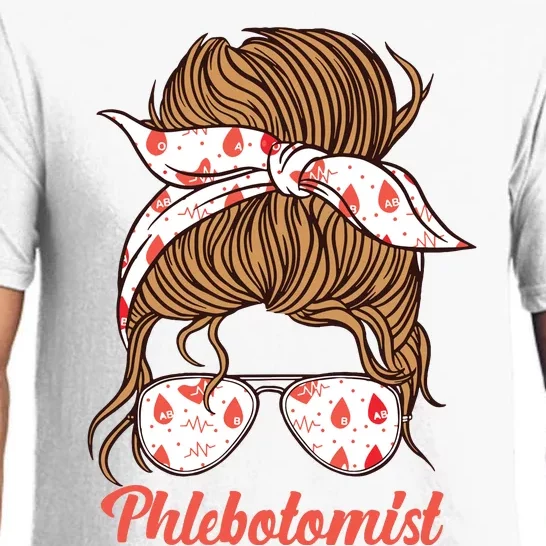 Phlebotomist Tech Technician Girl Pajama Set