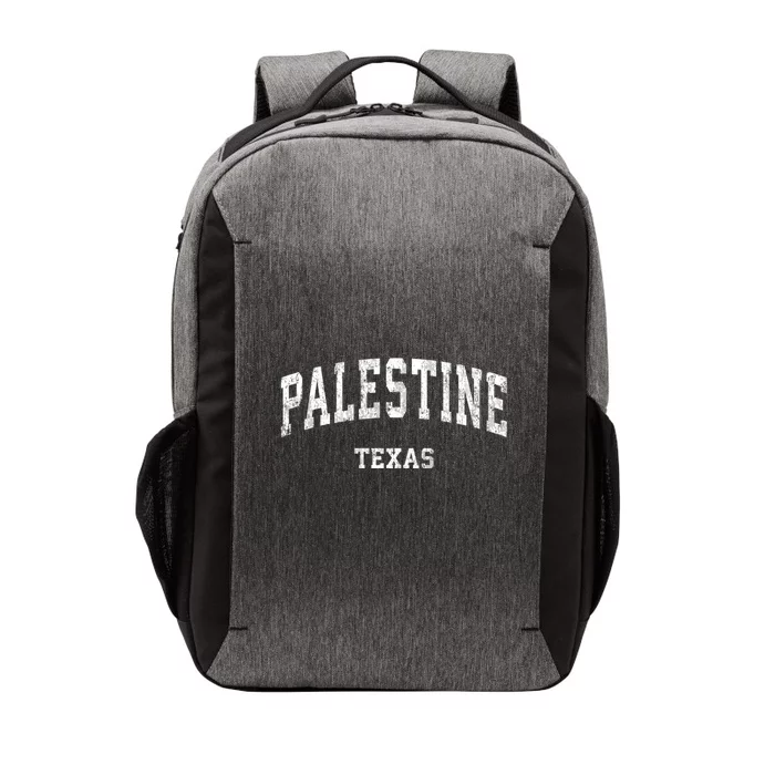 Palestine Texas Tx Vintage Varsity Sports Vector Backpack