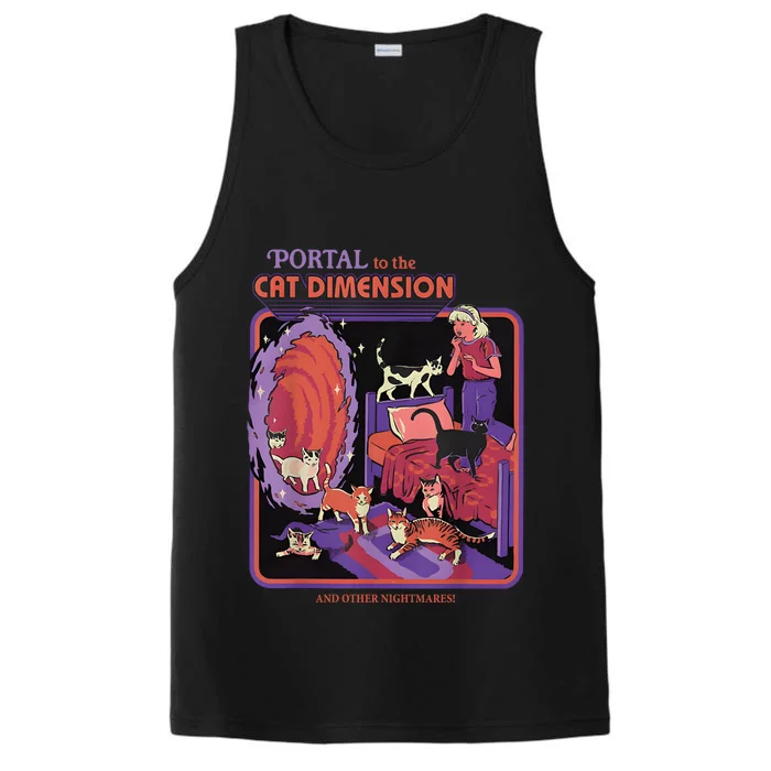 Portal To The Cat Dimension Halloween Party Horror Night Performance Tank