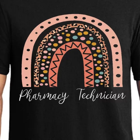 Pharmacy Technician Tee Rainbow CPHT Certified Pharmacy Tech Pajama Set