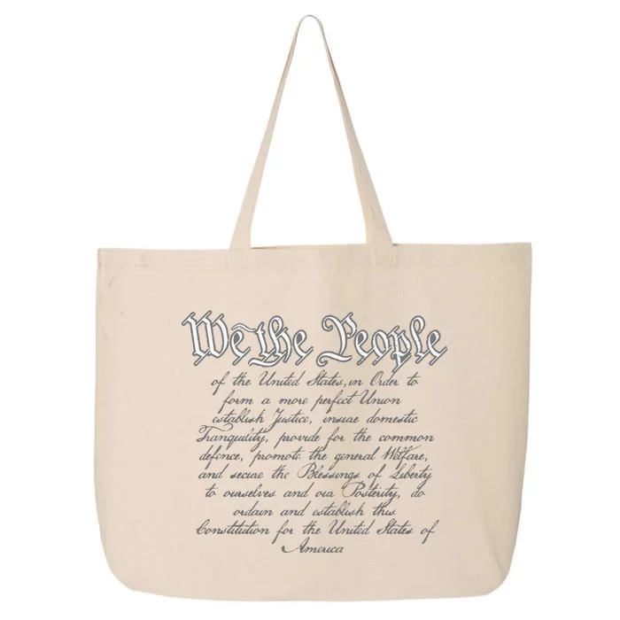 Preamble To The US Constitution 4th Of July We The People 25L Jumbo Tote