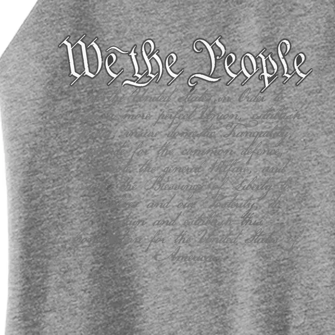 Preamble To The US Constitution 1776 We The People Women’s Perfect Tri Rocker Tank